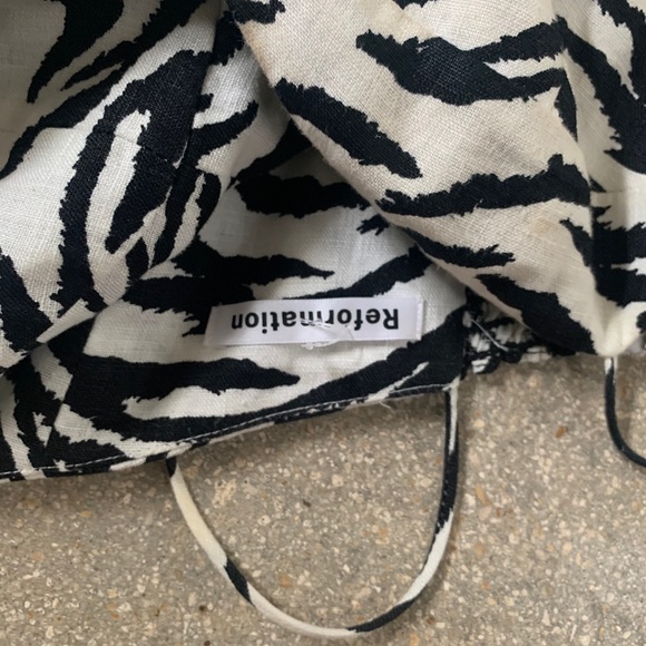 Reformation Zebra Dress - Picture 5 of 7